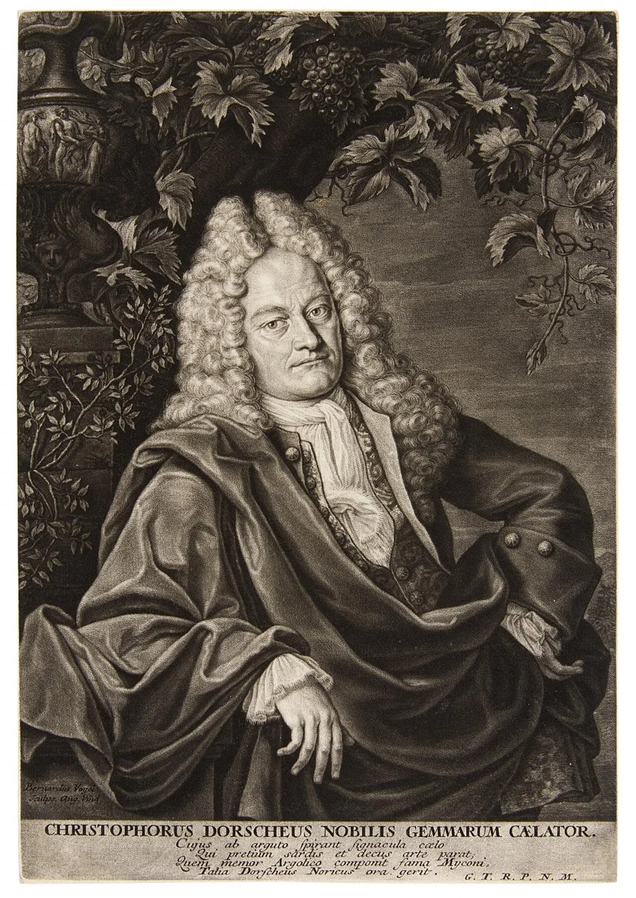 Portrait of Christoph Dorsch (1676–1732) – memorial page