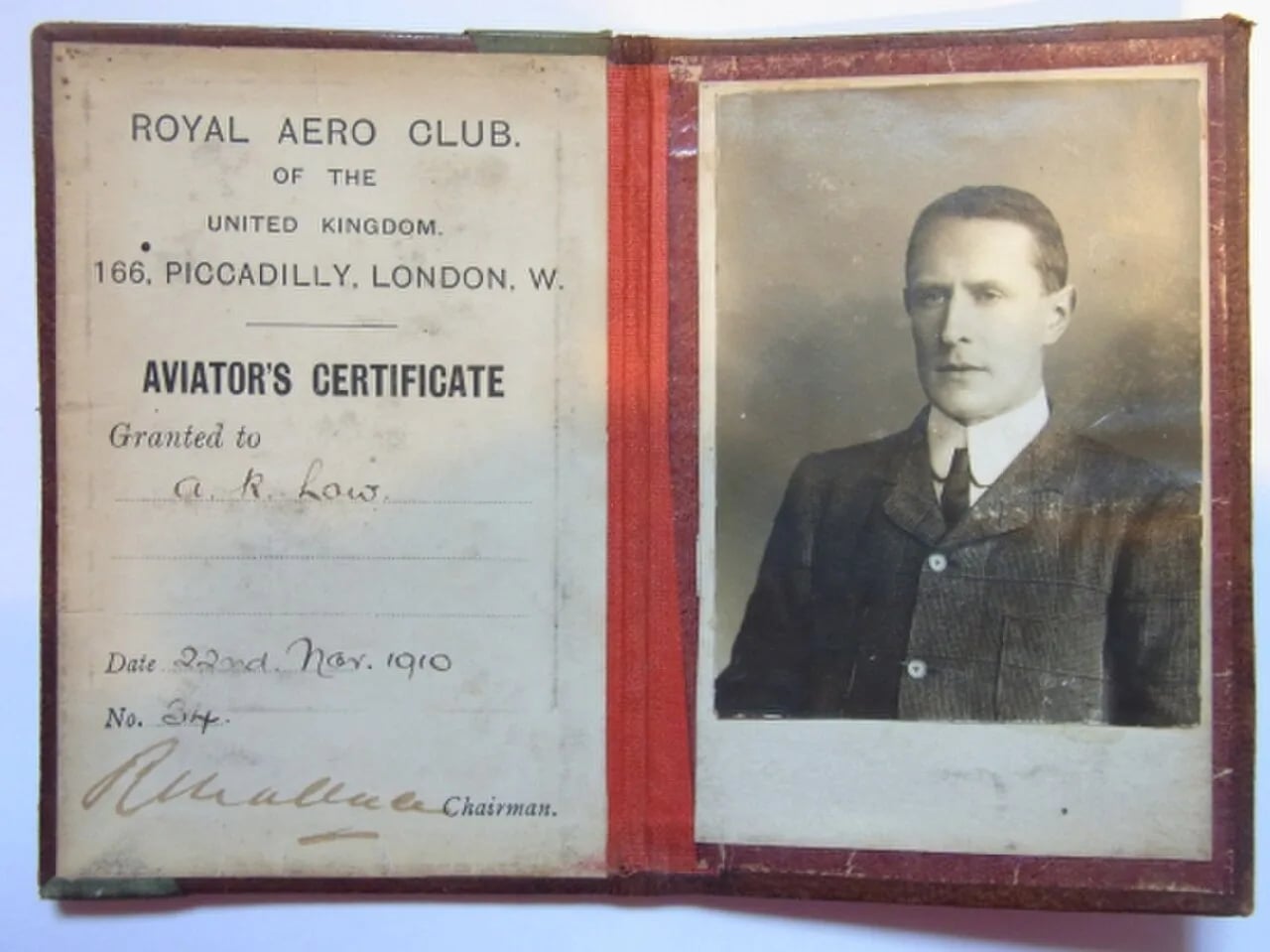 Portrait of Archibald Reith Low (1878–1969) – memorial page