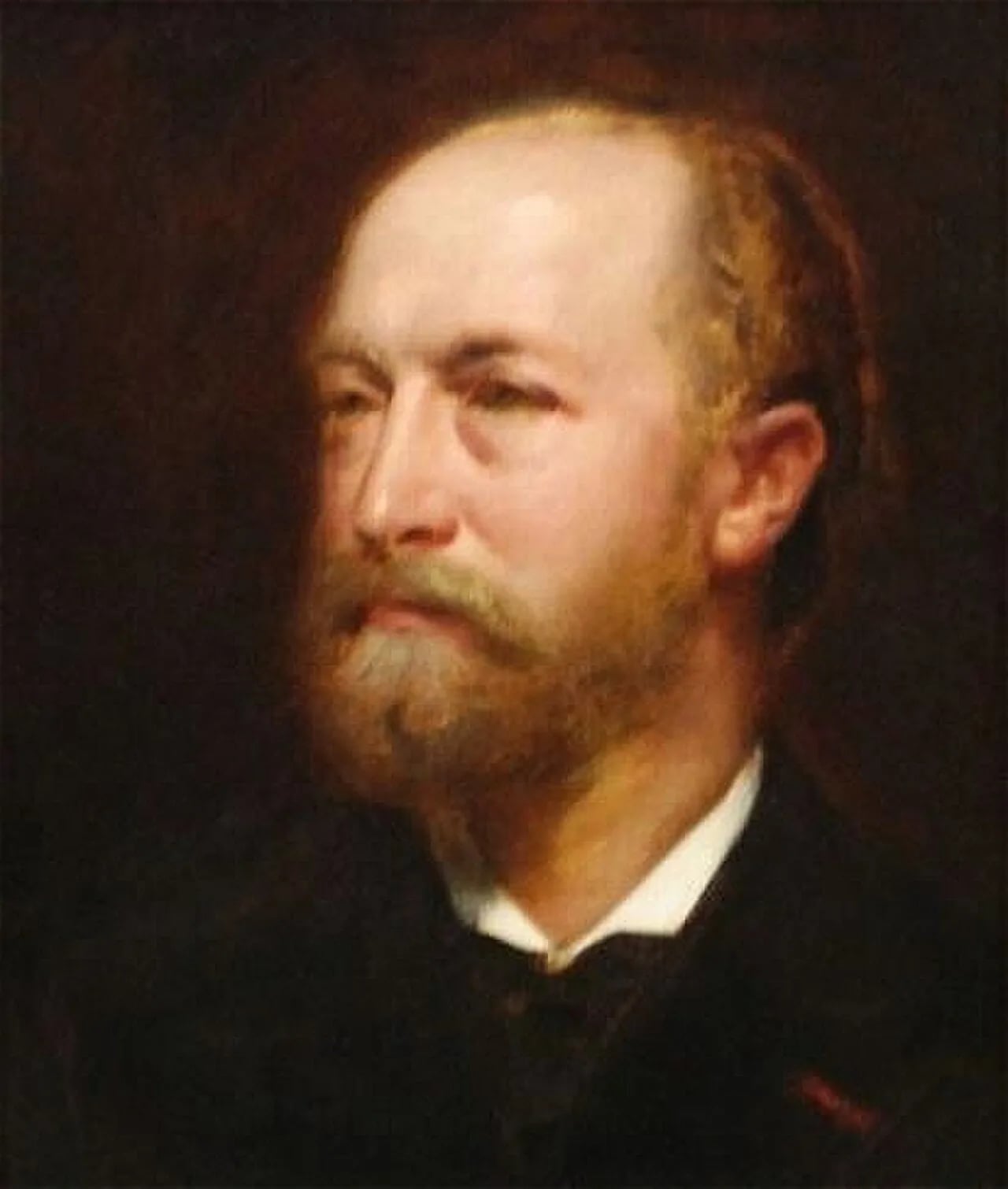 Porträt von Constant Moyaux (1835–1911) – Gedenkseite