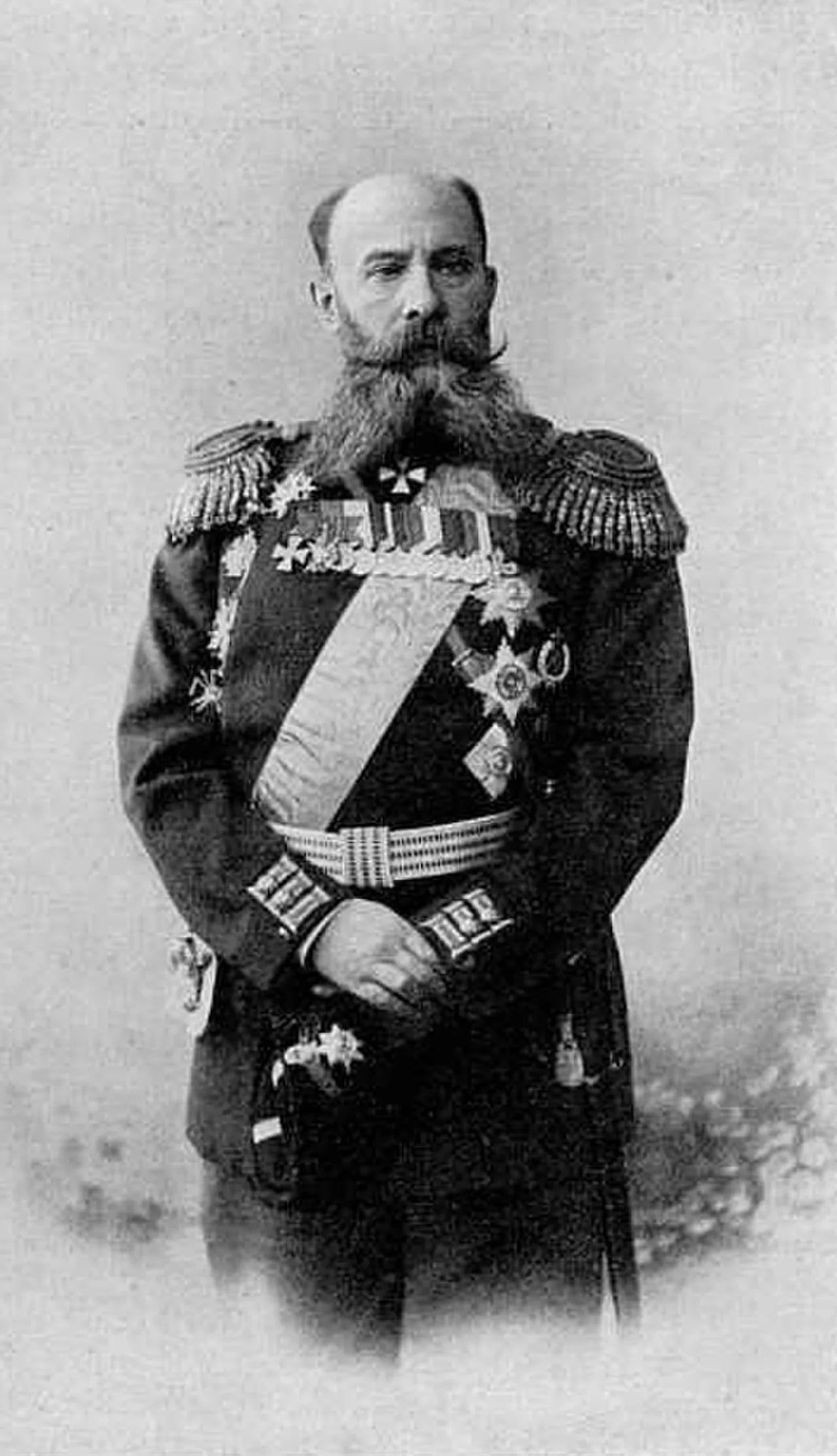 Portrait of Oskar Kasimirowitsch Grippenberg (1838–1915) – memorial page