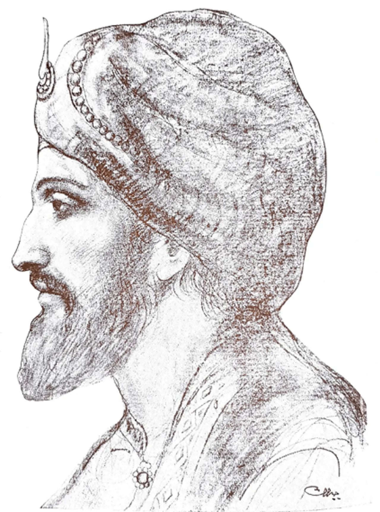 Portrait of Al-Mutamid (1040–1095) – memorial page