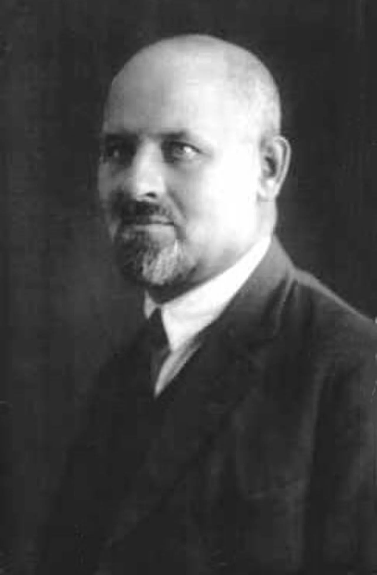 Porträt von Wazlau Justynawitsch Lastouski (1883–1938) – Gedenkseite
