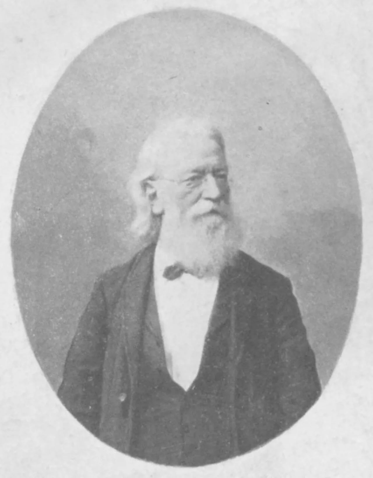 Portrait of Wilhelm Jakob Behaghel (1824–1896) – memorial page
