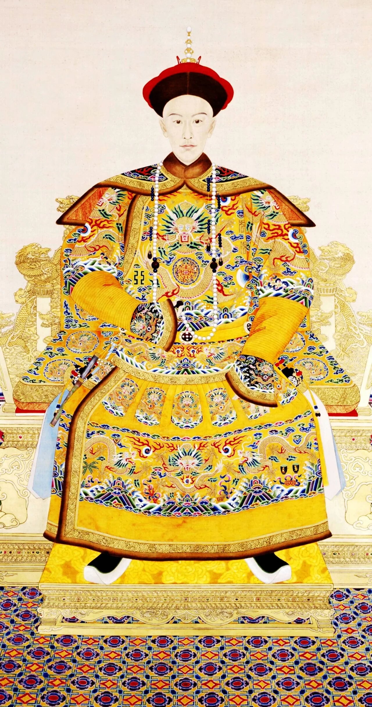 Portrait of Guangxu (1871–1908) – memorial page