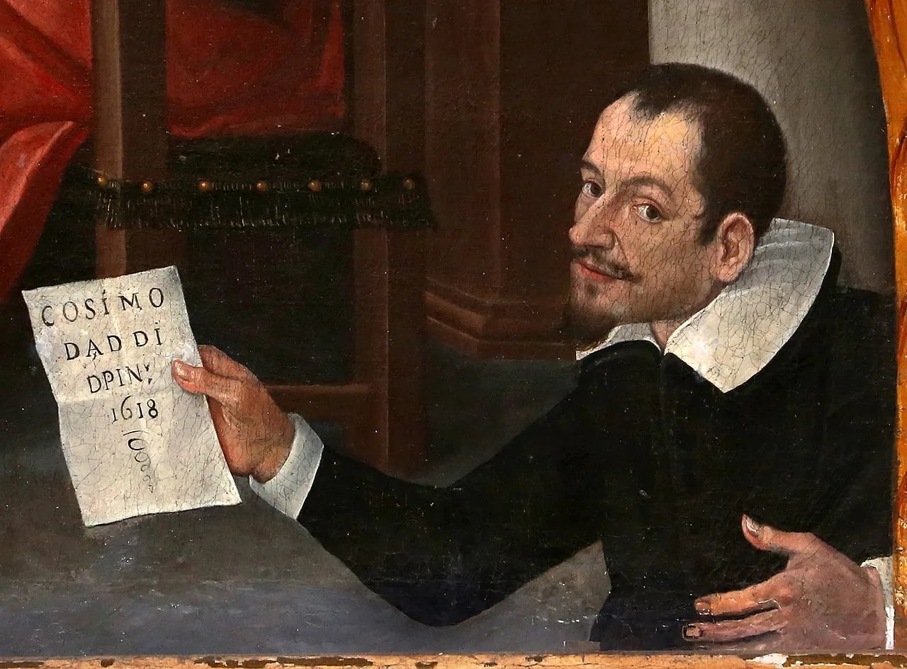 Porträt von Cosimo Daddi (1540–1630) – Gedenkseite