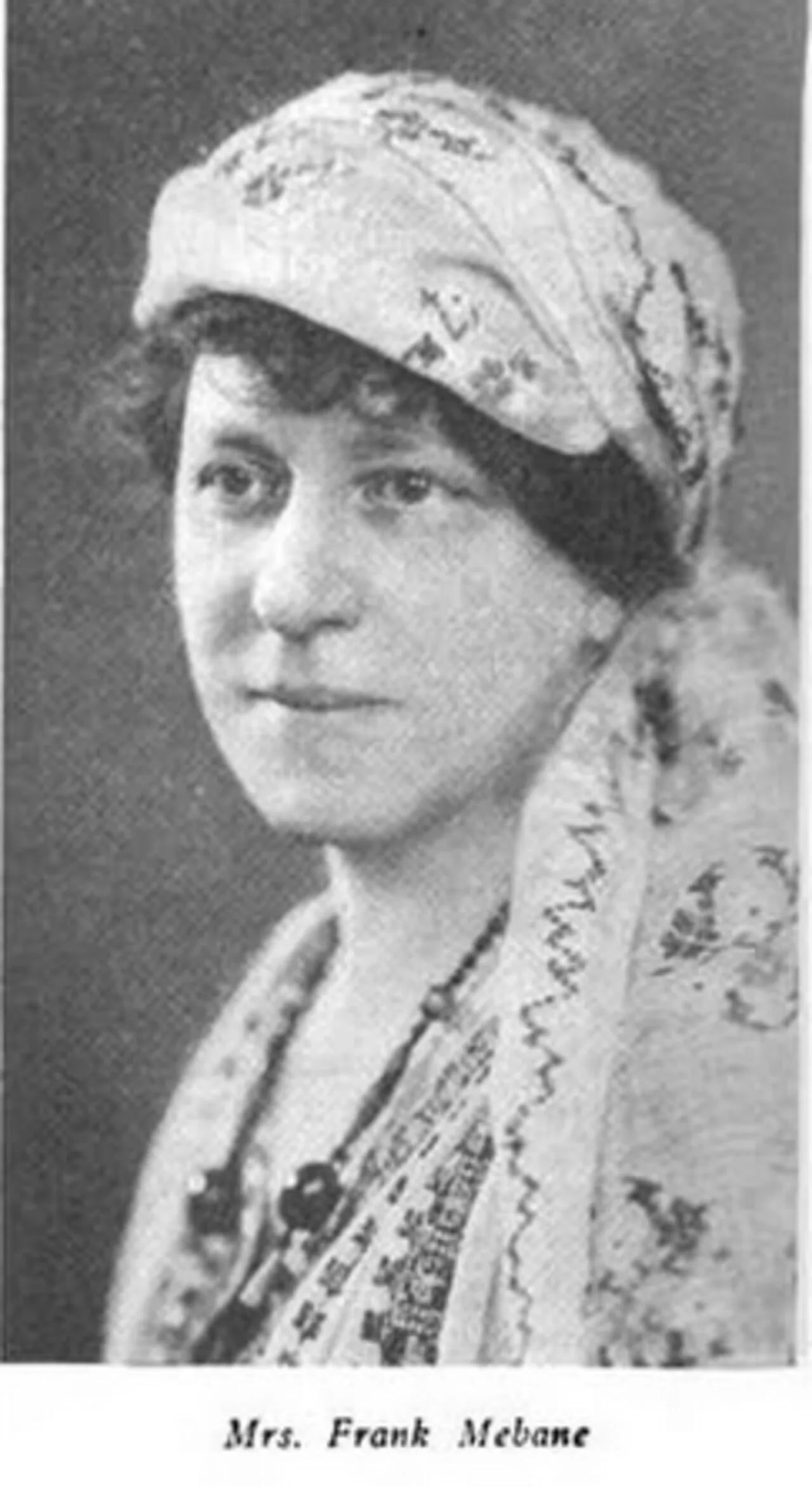 Porträt von Lily Morehead Mebane (1869–1943) – Gedenkseite