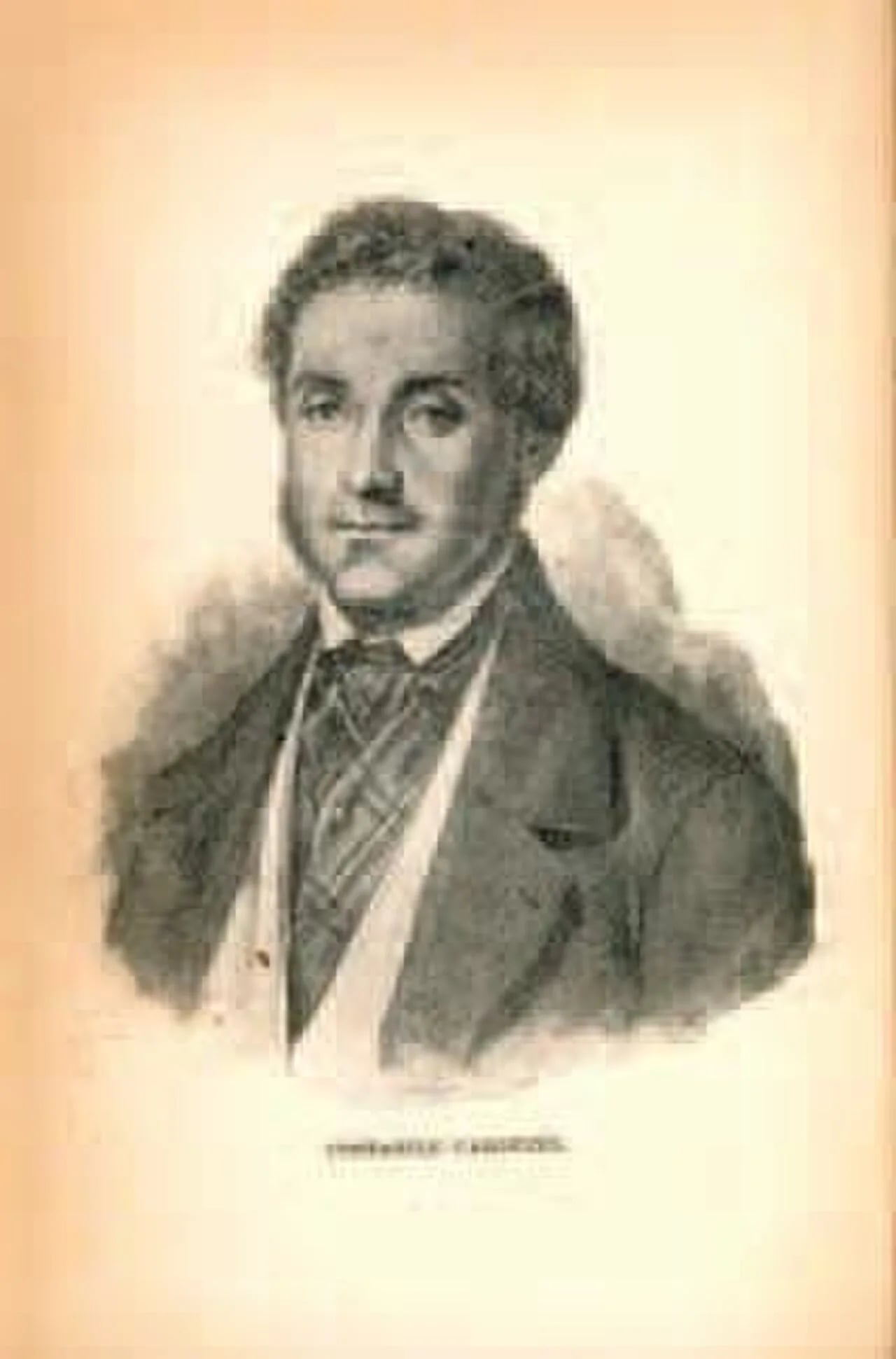 Portrait of Costabile Carducci (1804–1848) – memorial page