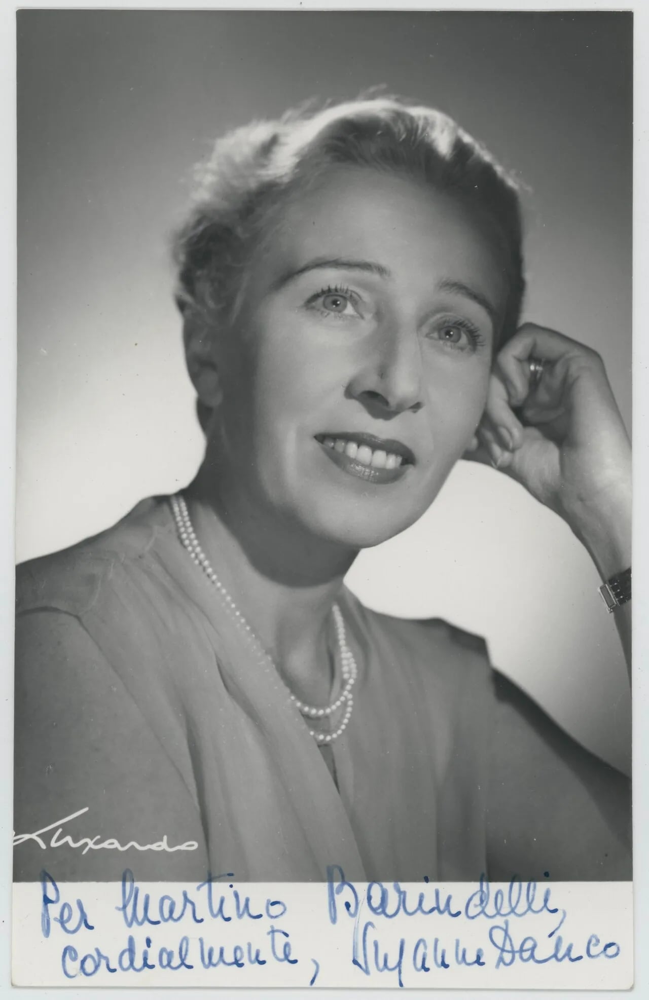 Porträt von Suzanne Danco (1911–2000) – Gedenkseite