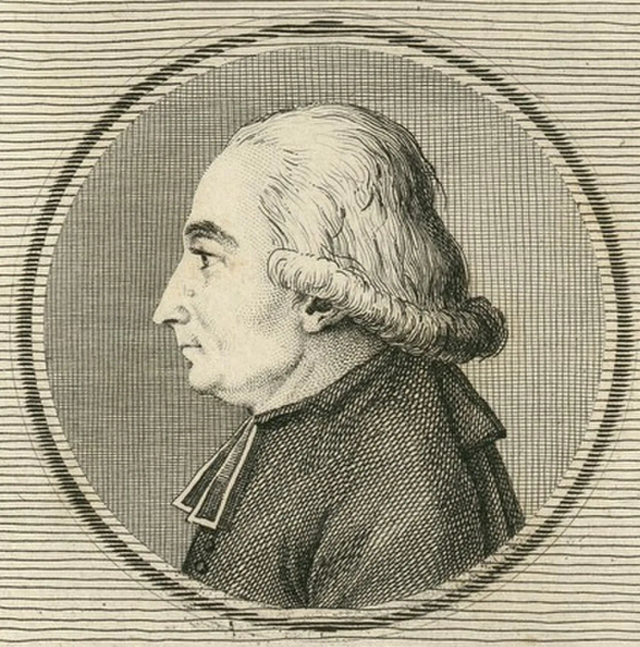 Porträt von Antoine Alexandre Méchin (1746–1793) – Gedenkseite
