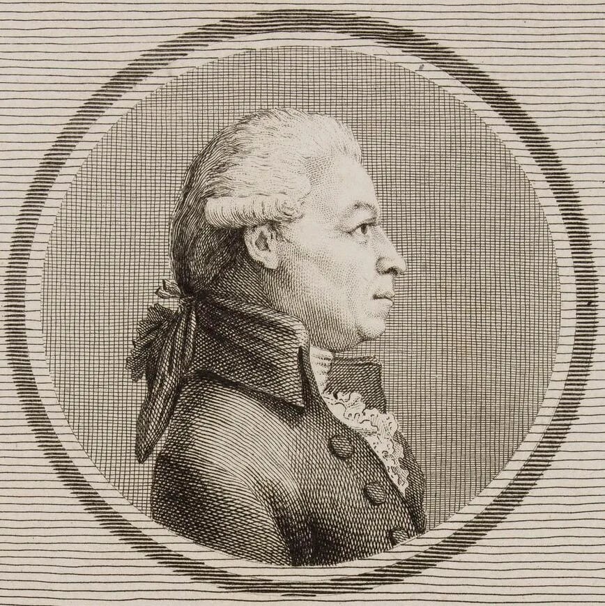 Porträt von Jean-Baptiste Dumaire (1741–1801) – Gedenkseite