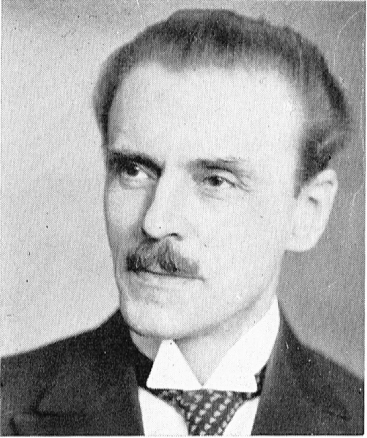 Porträt von Einar Odhner (1884–1972) – Gedenkseite