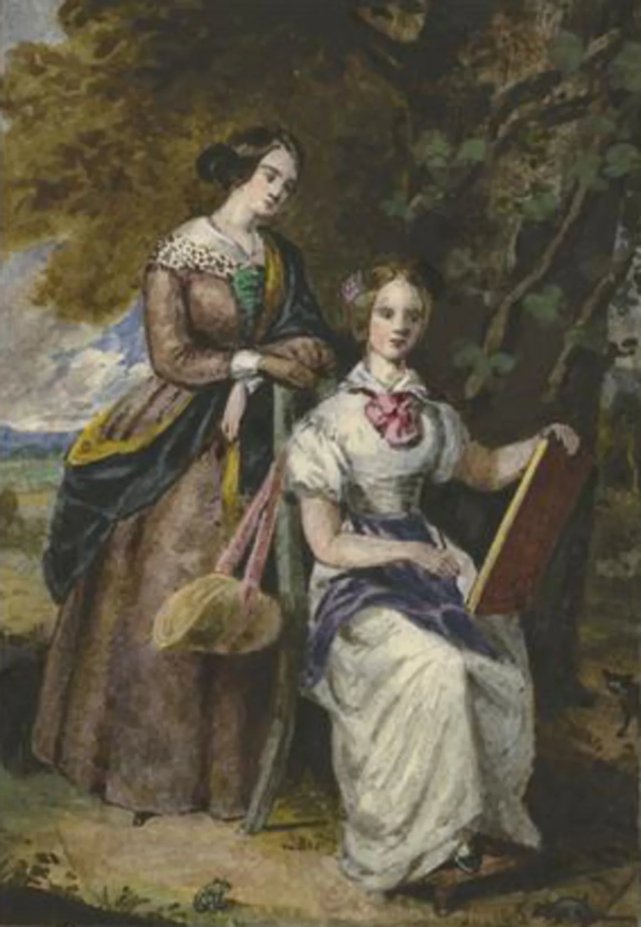 Porträt von Cécile Delessert (1825–1887) – Gedenkseite