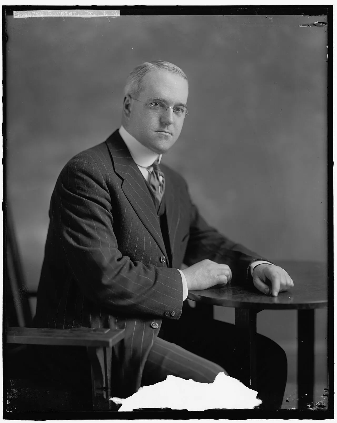 Portrait of Hubert Ashley Royster (1871–1959) – memorial page