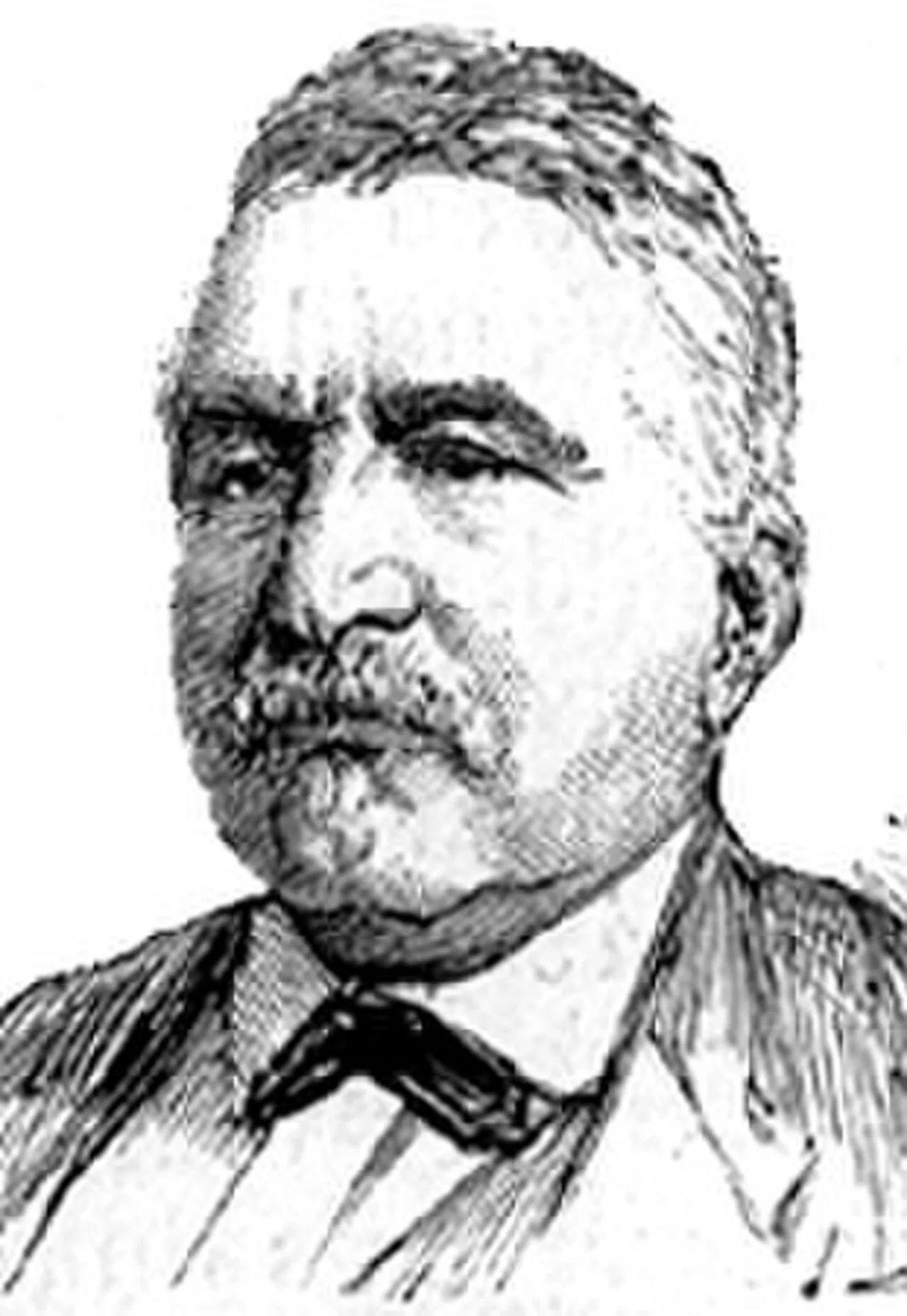 Porträt von Césaire Léon Amaudric du Chaffaut (1822–1884) – Gedenkseite