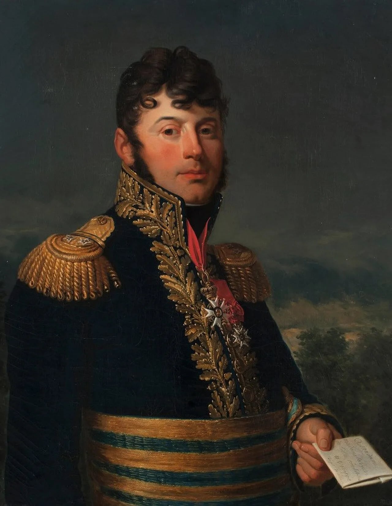 Porträt von César Alexandre Debelle (1770–1826) – Gedenkseite