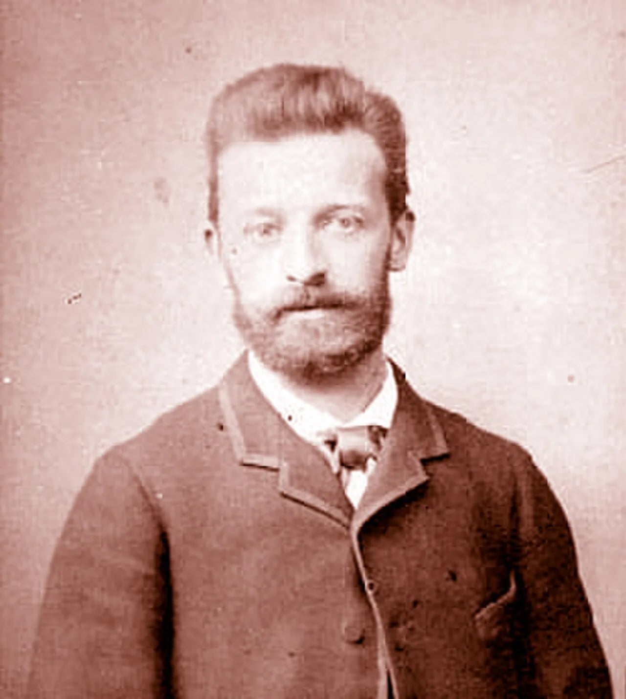 Porträt von César Baggio (1846–1893) – Gedenkseite