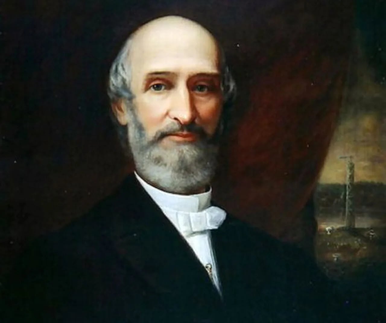 Portrait of Henry Chandler Bowen (1813–1896) – memorial page