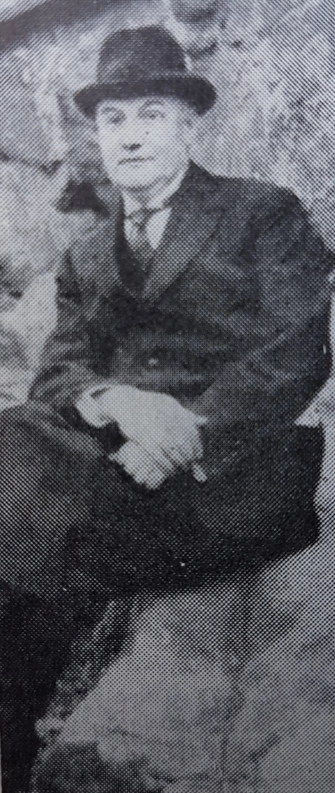 Porträt von Johan Nilsson (1889–1950) – Gedenkseite