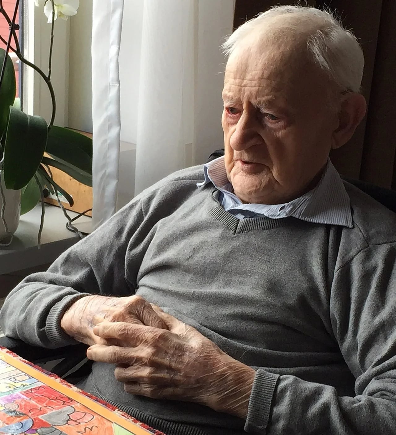 Portrait of Jan Willem van de Kamp (1910–2017) – memorial page