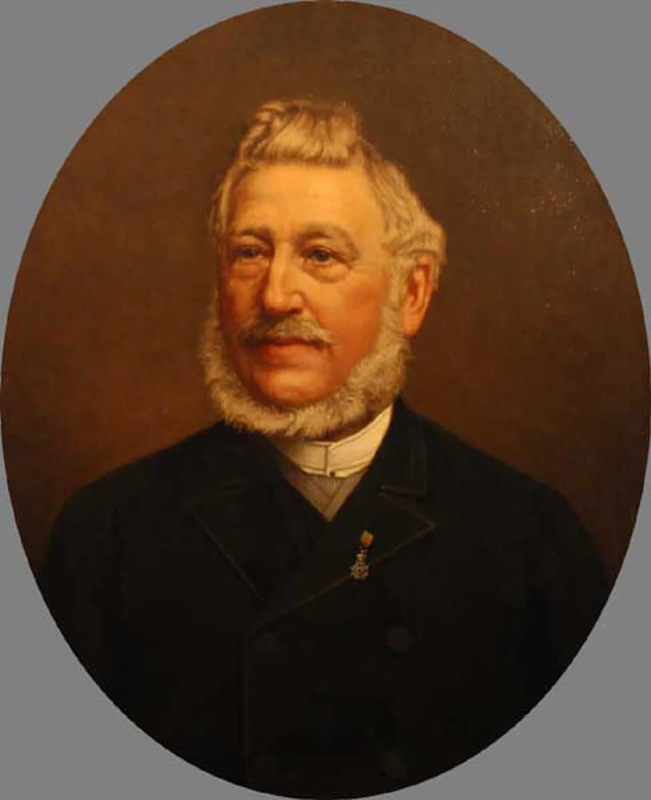 Porträt von Benjamin Hasselman (1828–1897) – Gedenkseite