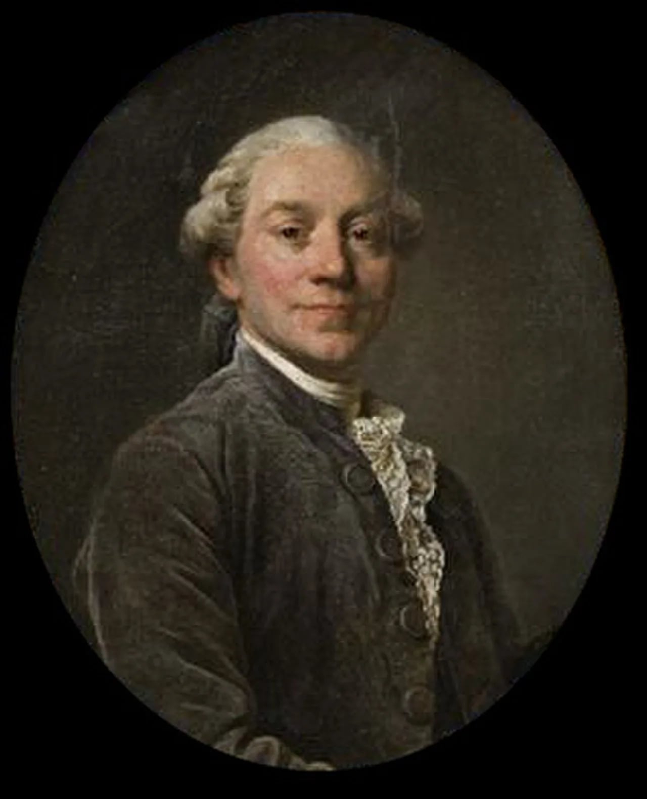 Porträt von Antoine Léonard Thomas (1732–1785) – Gedenkseite