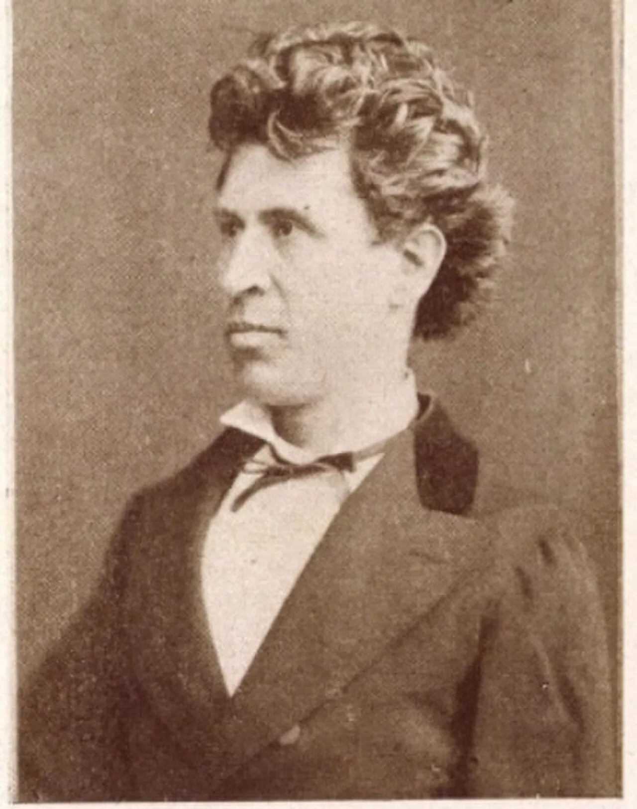 Porträt von József Leövey (1840–1917) – Gedenkseite