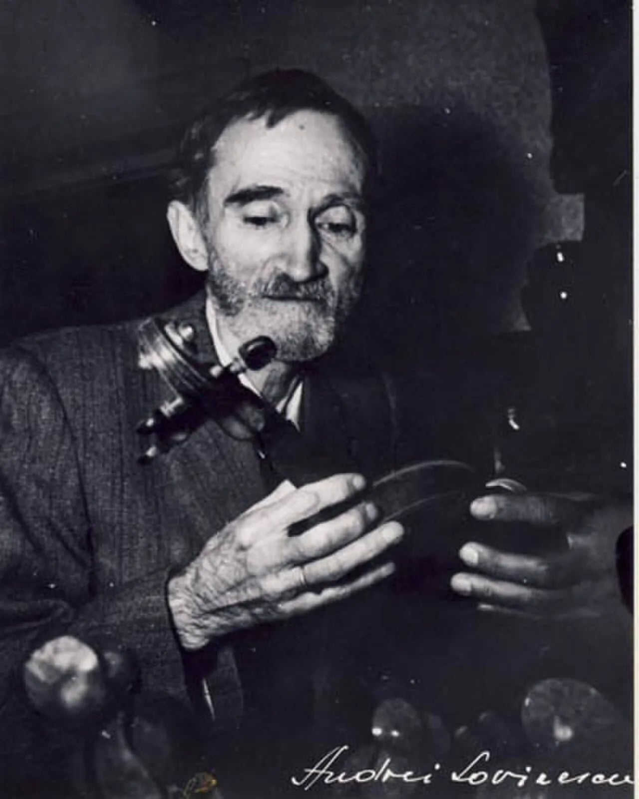 Porträt von George Bacovia (1881–1957) – Gedenkseite
