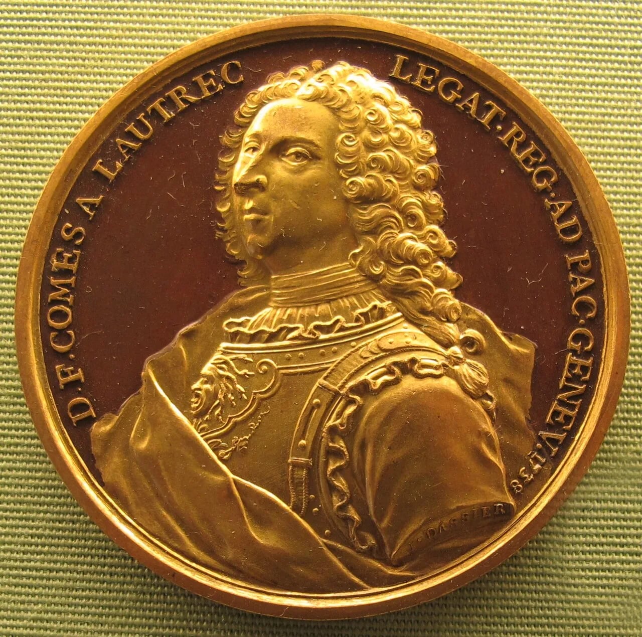 Portrait of Daniel François de Gélas de Lautrec (1686–1762) – memorial page