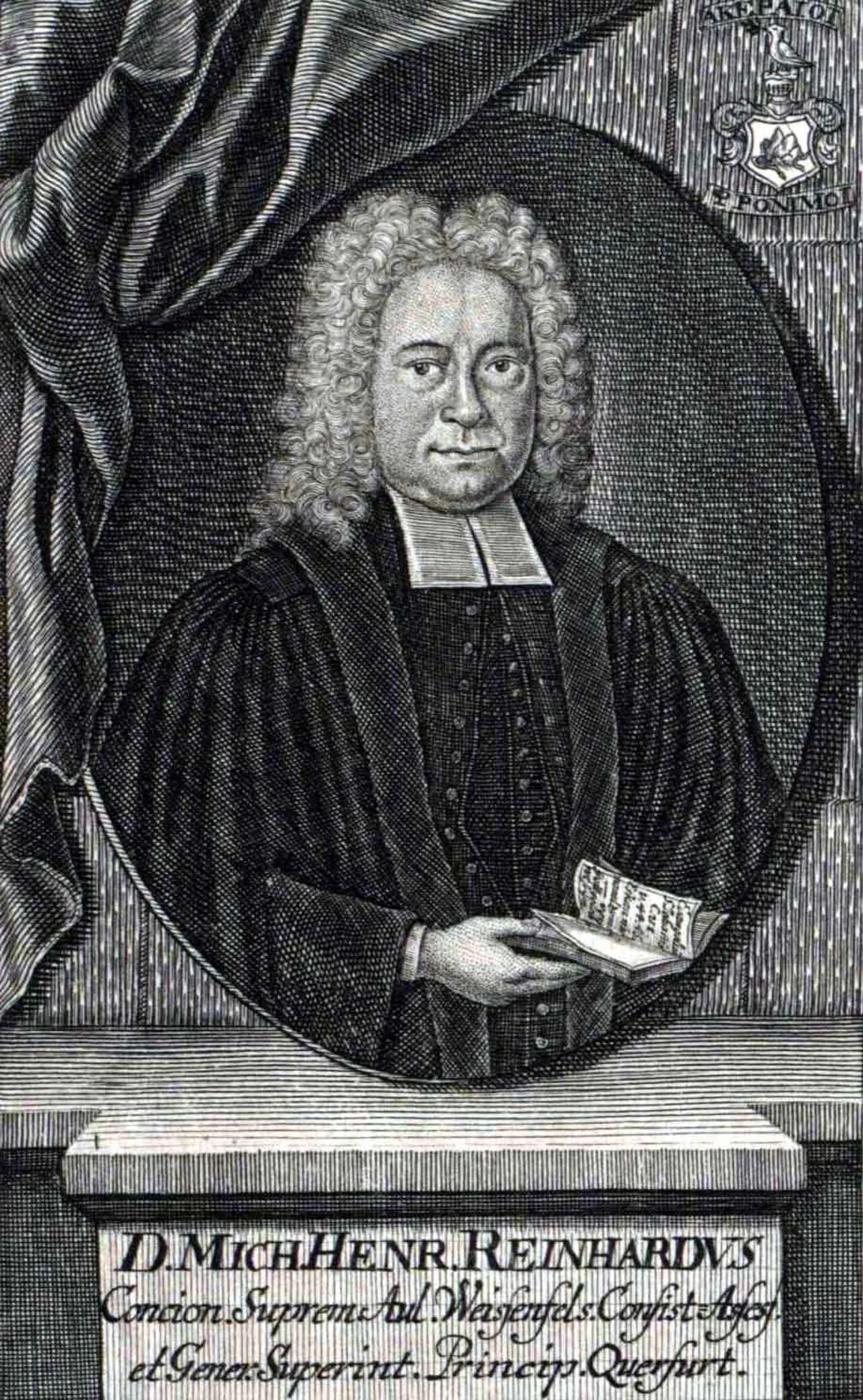 Portrait of Michael Heinrich Reinhard (1676–1732) – memorial page