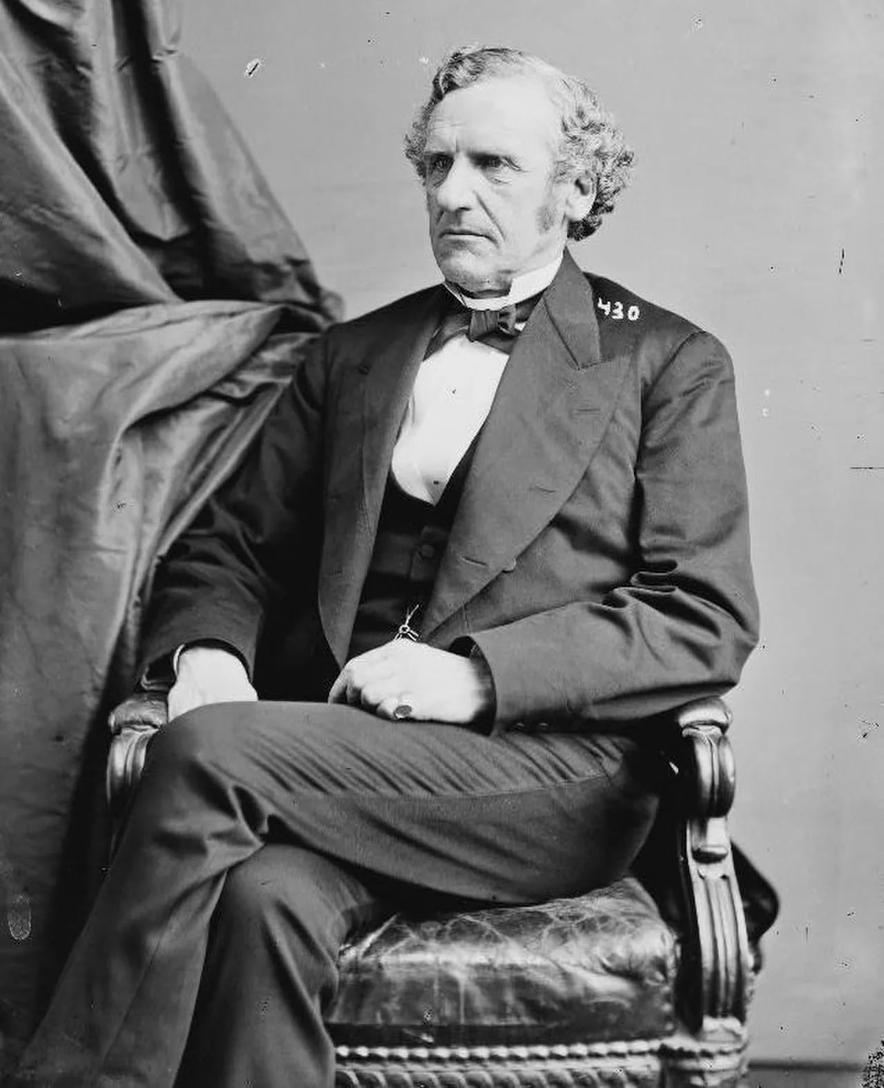 Portrait of Aaron F. Perry (1815–1893) – memorial page