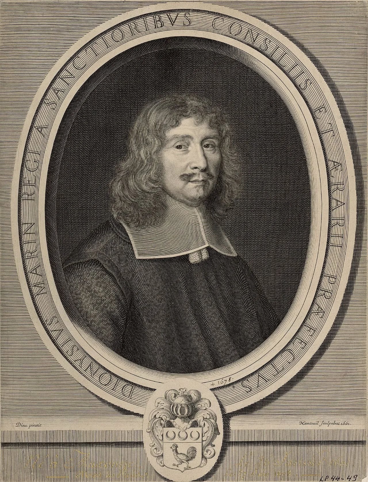 Portrait of Denis Marin (1601–1678) – memorial page