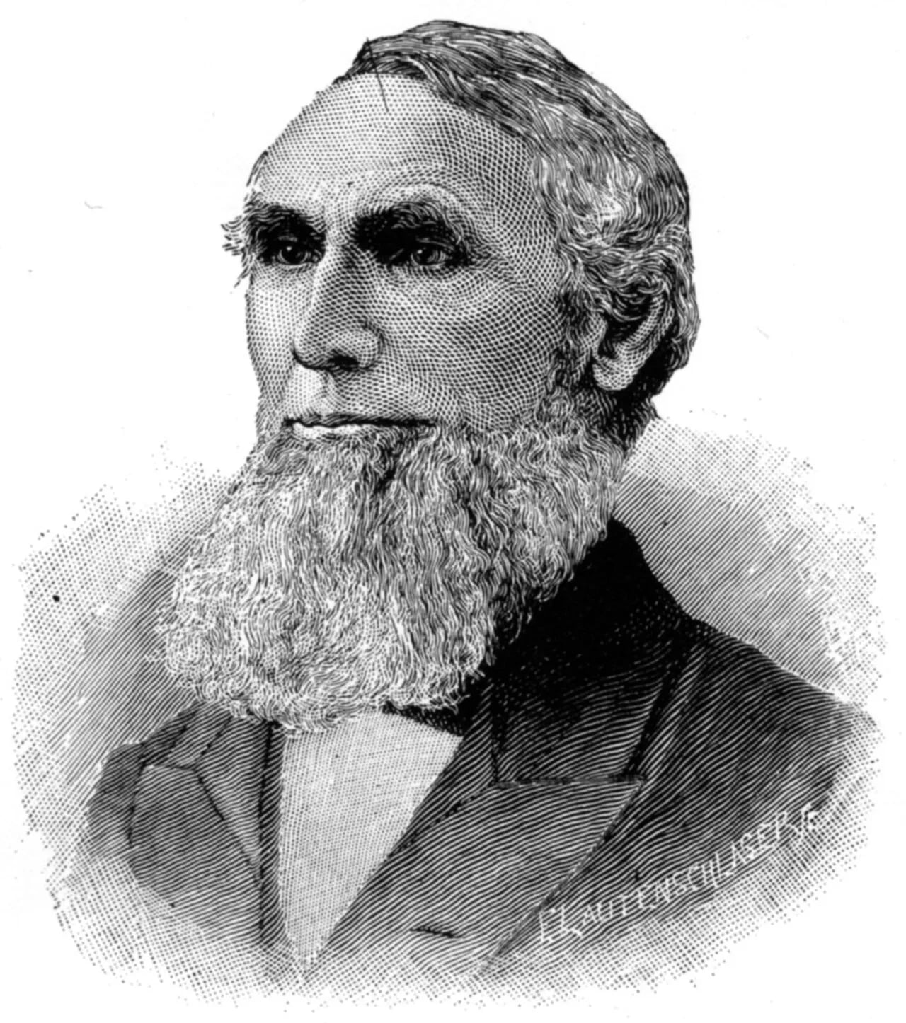 Porträt von Aaron Lufkin Dennison (1812–1895) – Gedenkseite