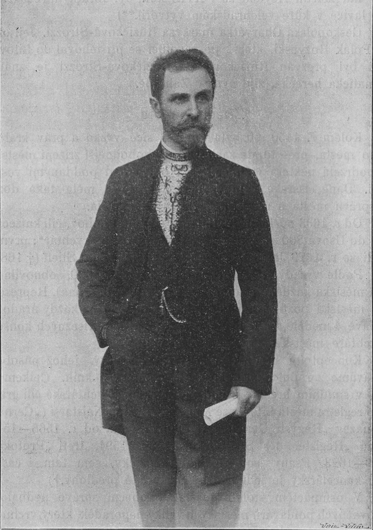 Porträt von Vácslav Socha (1851–1937) – Gedenkseite