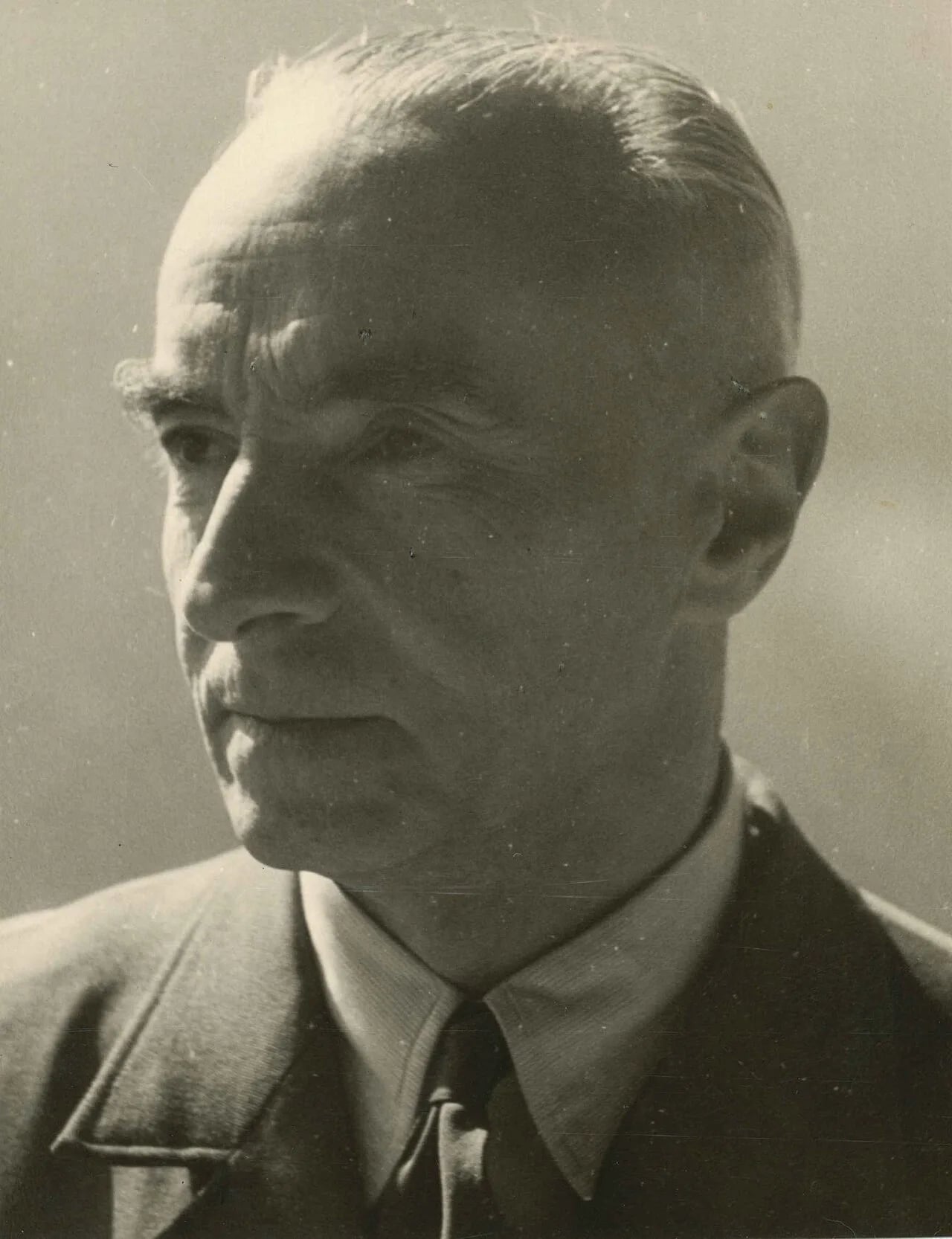 Portrait of Justus Koch (1891–1962) – memorial page