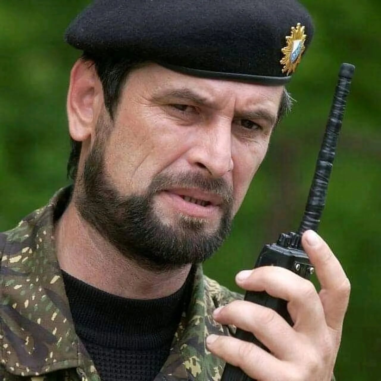Porträt von Buvadi Dakhiyev (1968–2006) – Gedenkseite