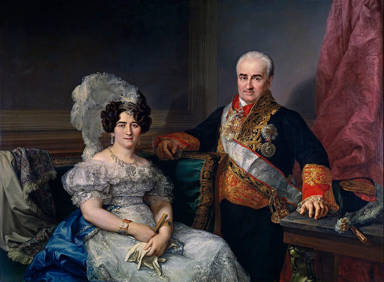 Porträt von Antonio Ugarte y Larrazábal (1776–1830) – Gedenkseite