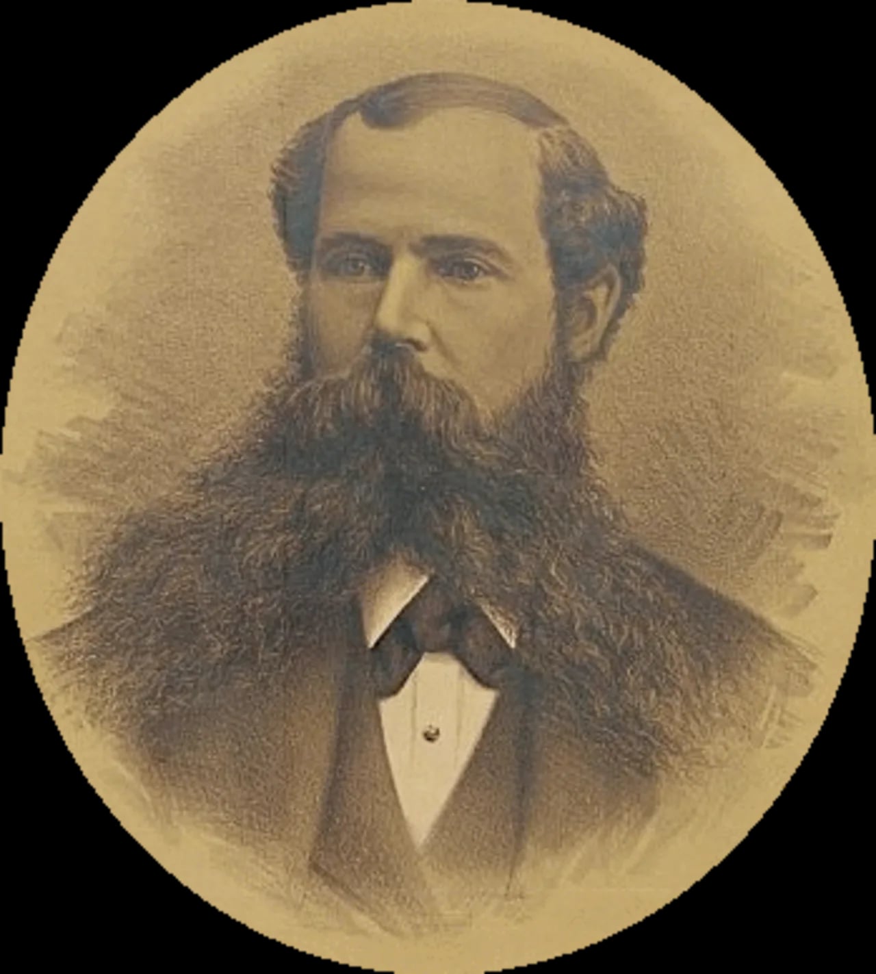 Porträt von Henry Clay Work (1832–1884) – Gedenkseite
