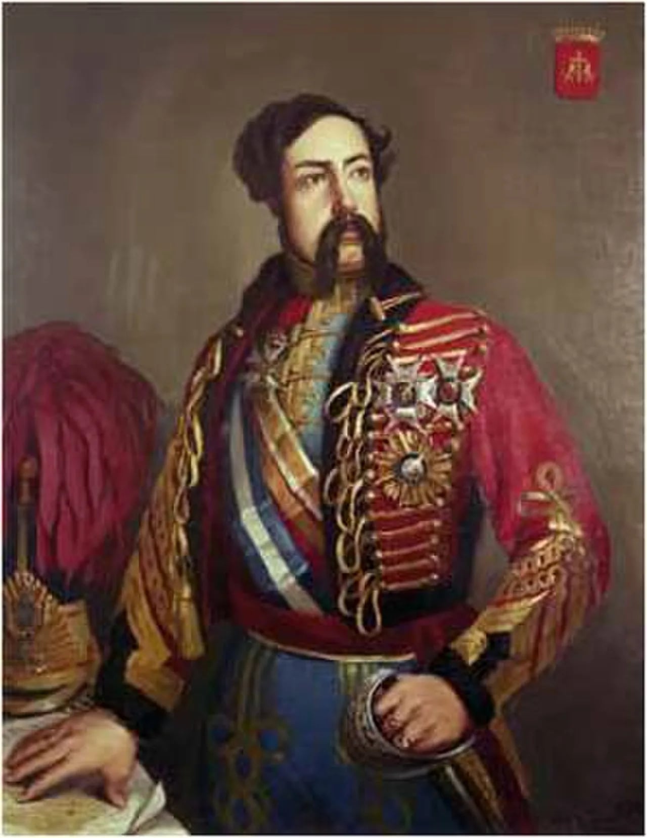 Portrait of Diego de León, 1st Count of Belascoáin (1807–1841) – memorial page