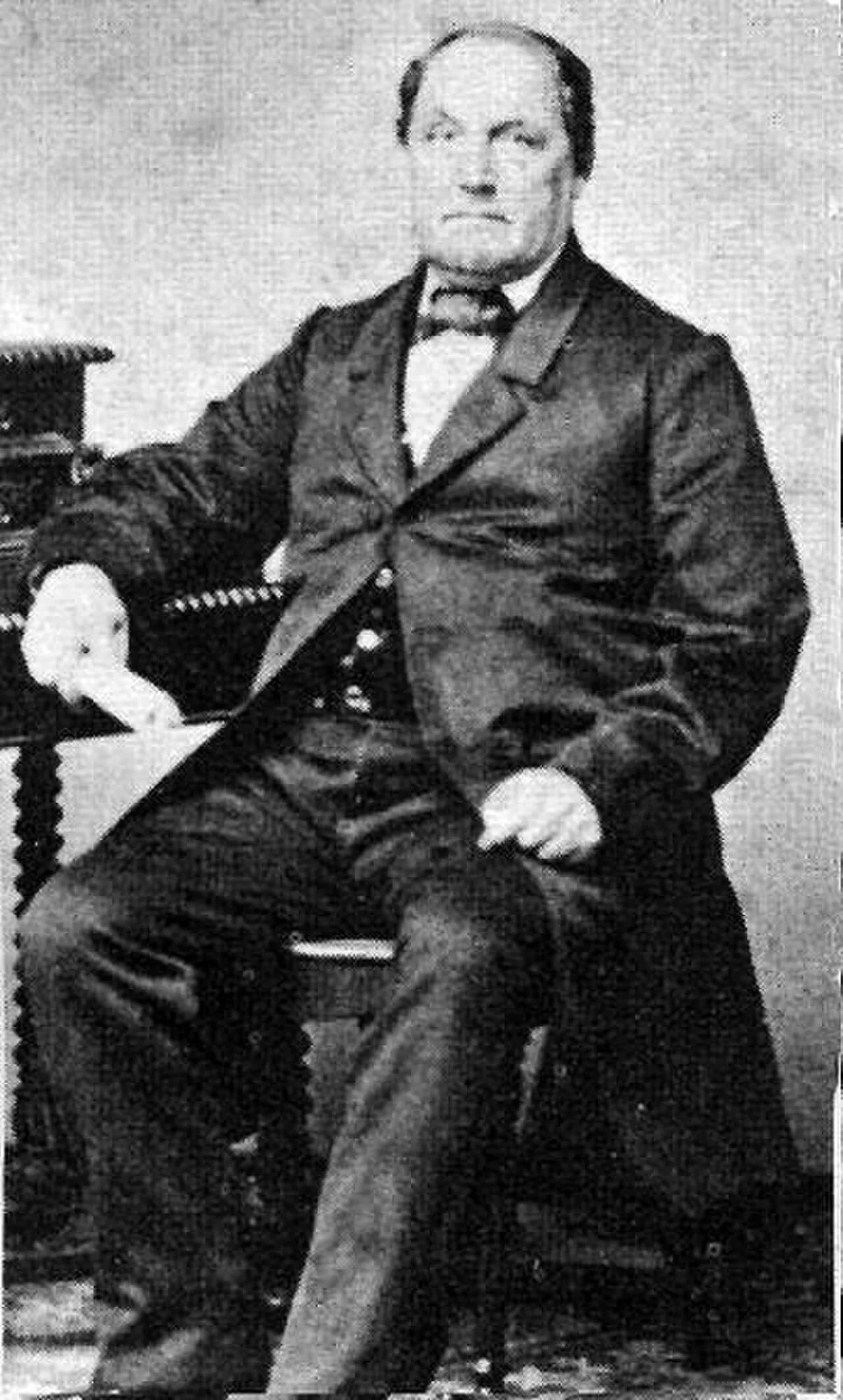 Porträt von Abraham Einstein (1808–1868) – Gedenkseite