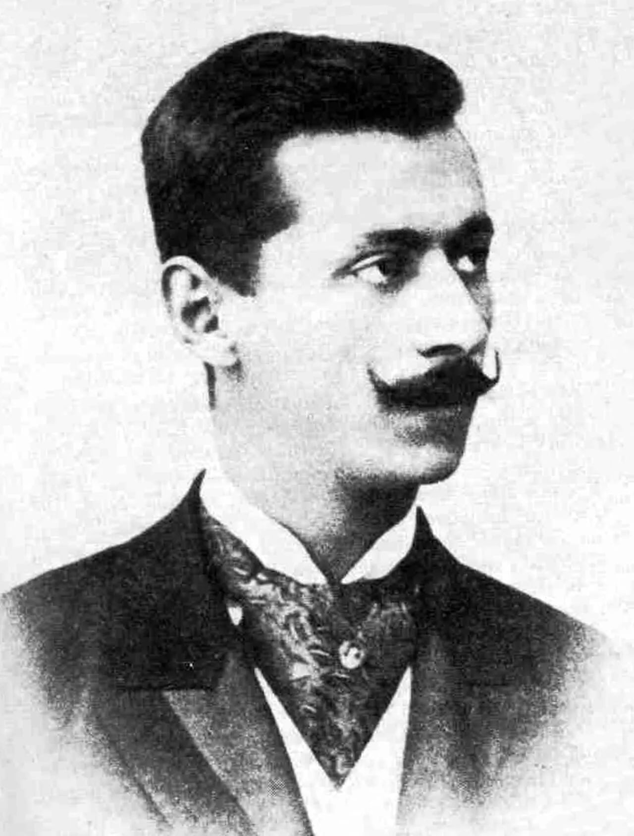 Porträt von Jovan Dučić (1871–1943) – Gedenkseite
