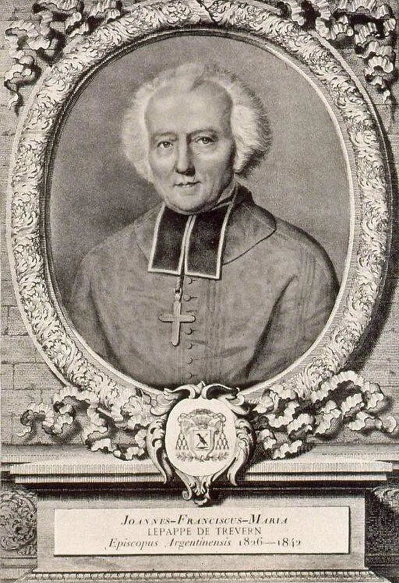 Portrait of Johann Franz Lepape von Trevern (1754–1842) – memorial page