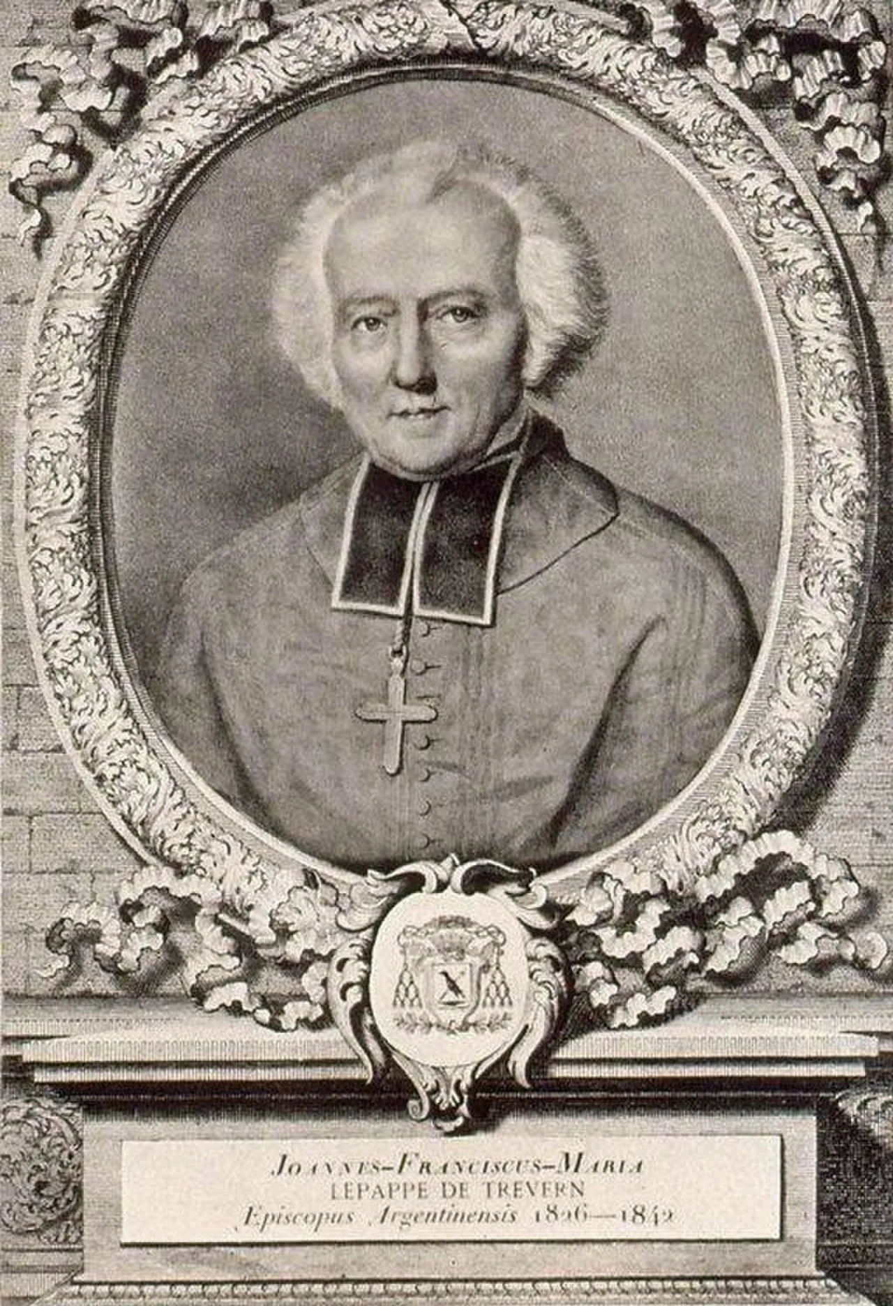 Portrait of Johann Franz Lepape von Trevern (1754–1842) – memorial page