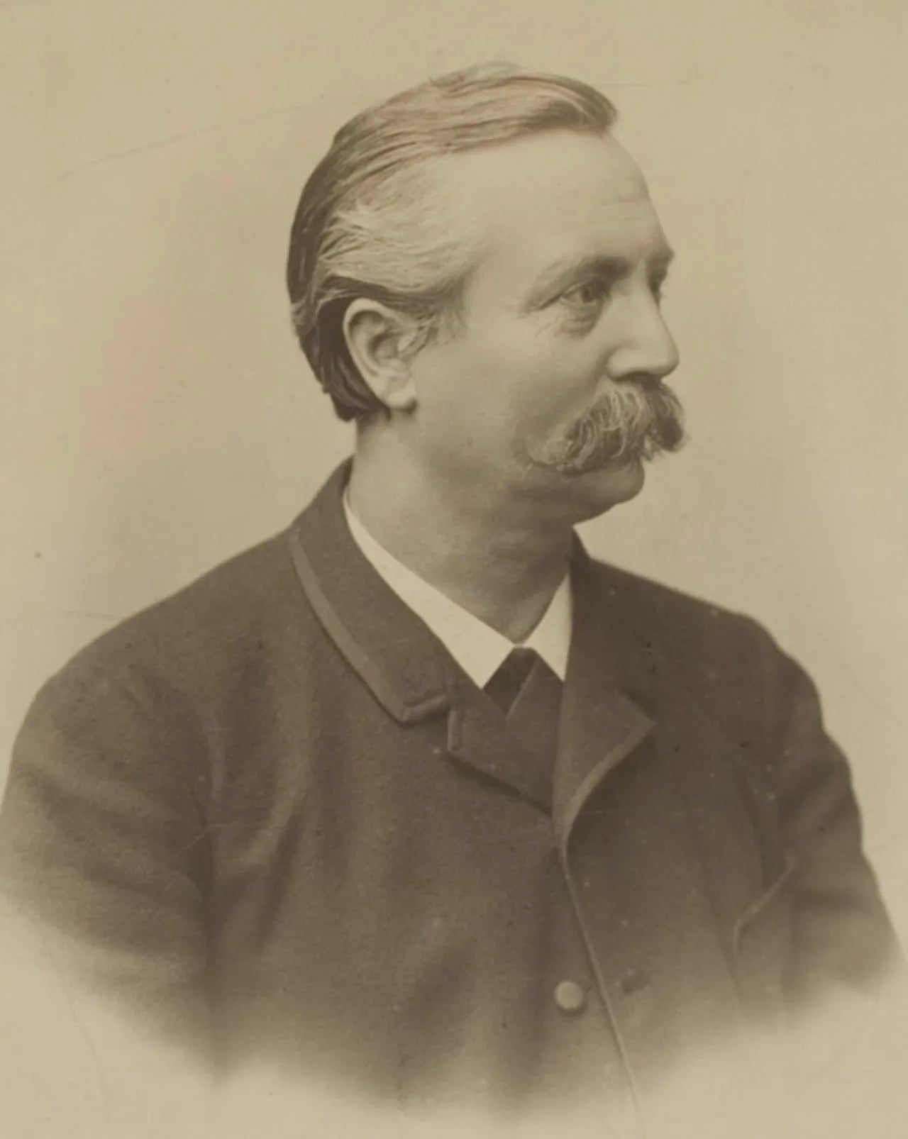 Porträt von Friedrich Ohlenschlager (1840–1916) – Gedenkseite