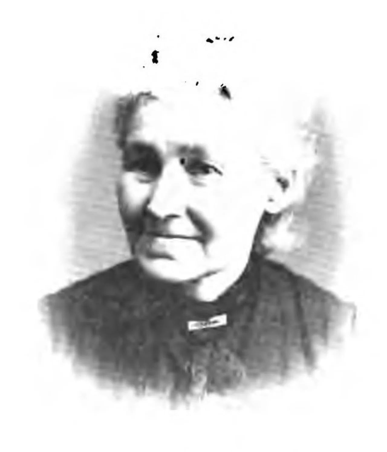 Porträt von Mary Perkins (1839–1893) – Gedenkseite
