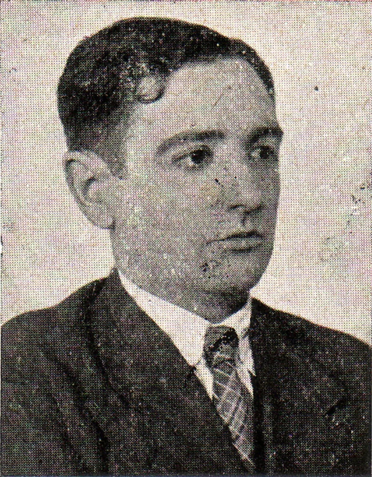 Porträt von José Tobella Galcerán (1897–1936) – Gedenkseite
