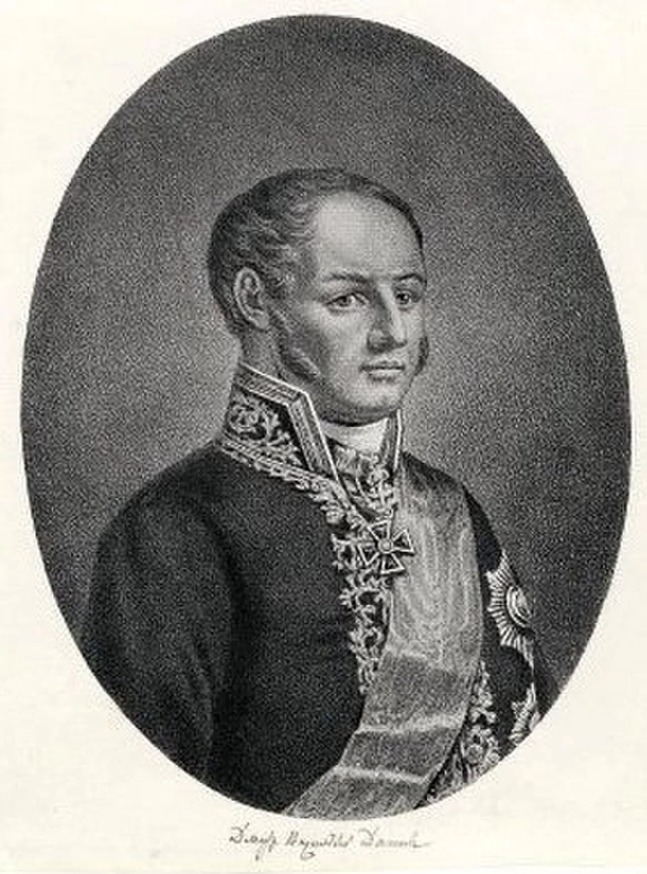 Portrait of Dmitri Wassiljewitsch Daschkow (1788–1839) – memorial page