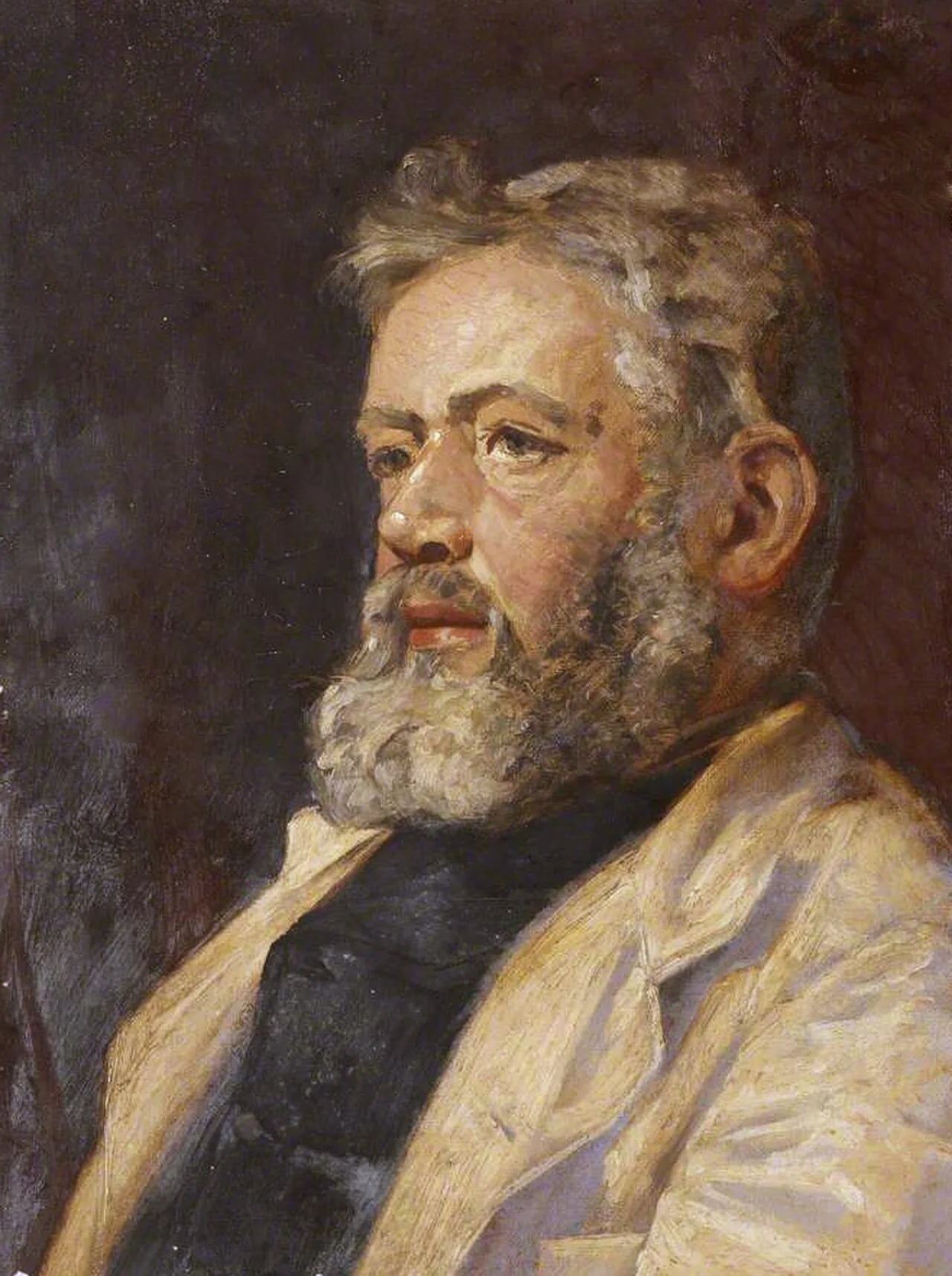 Portrait of William Collingwood (1854–1932) – memorial page