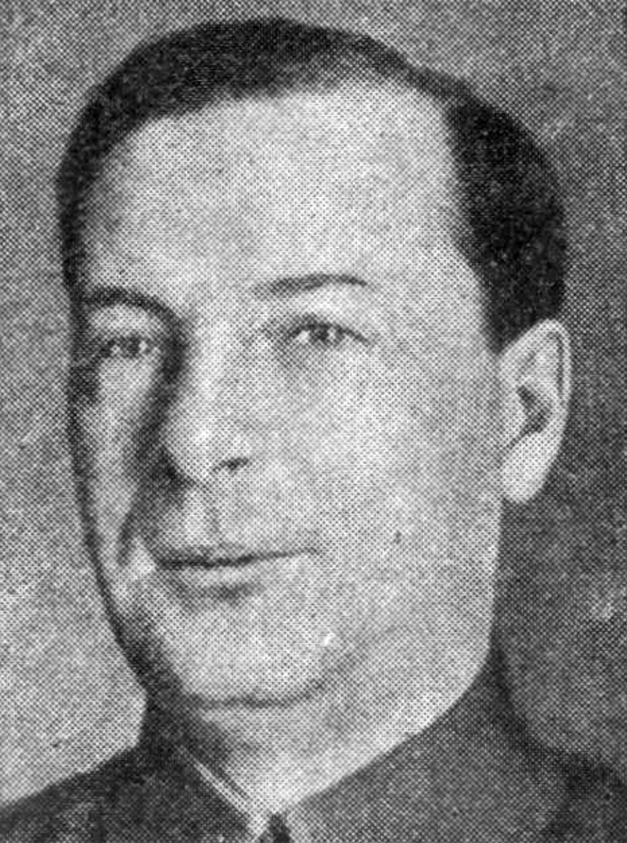 Porträt von Vladimir Dalinger (1902–1967) – Gedenkseite