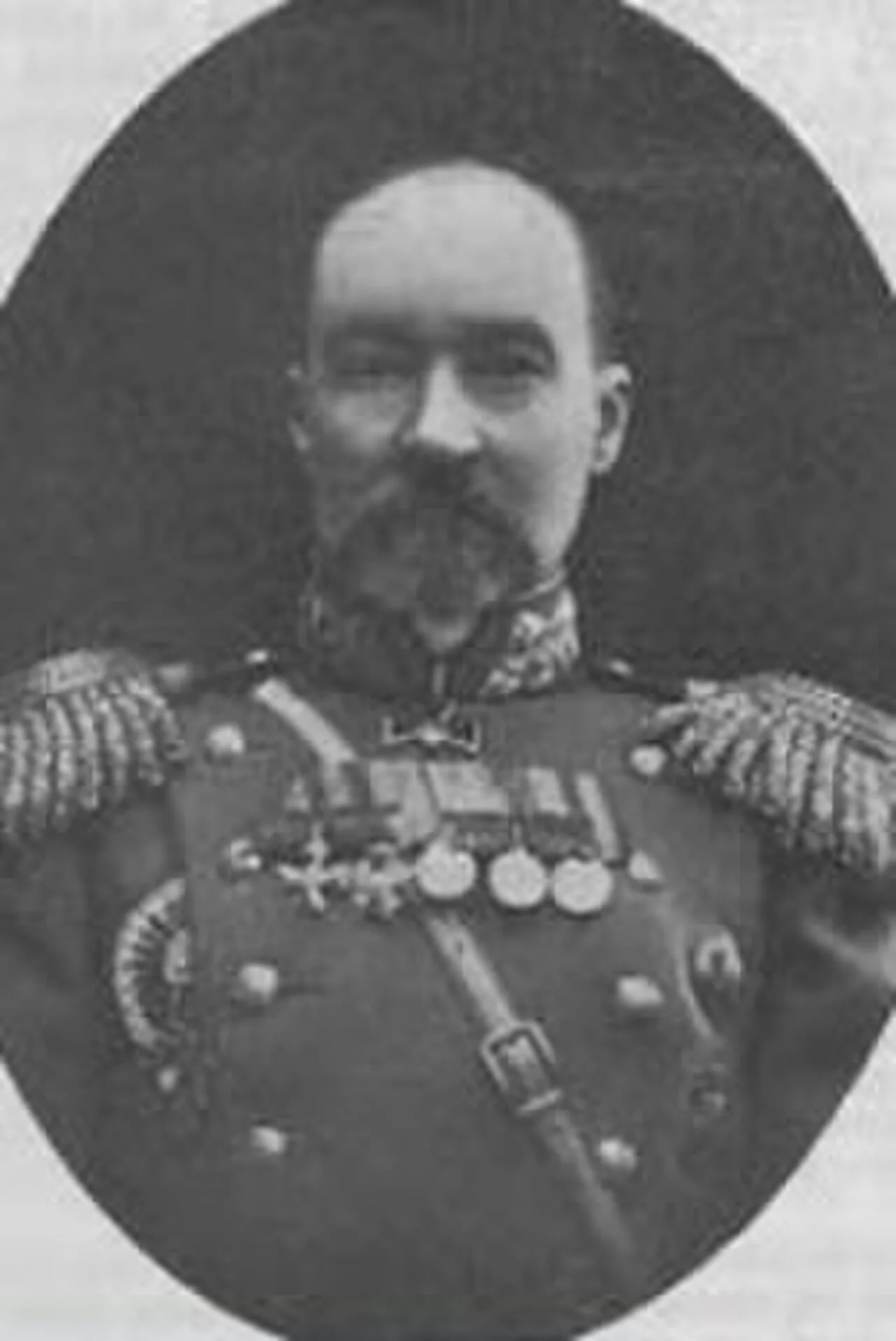 Porträt von Nikolai Wassiljewitsch Belichow (1859–1914) – Gedenkseite