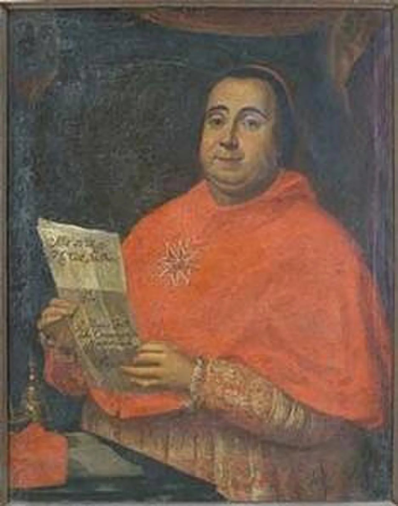Porträt von Domenico Orsini d'Aragona (1719–1789) – Gedenkseite